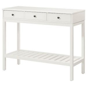 IKEA PANGET console table, 41 3/4x16 1/2 in White, Ikea Outlet | 2096SLGTO