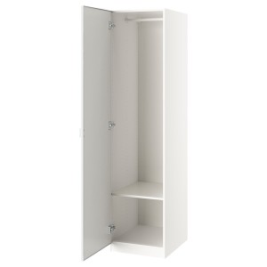IKEA PAX / ÅHEIM wardrobe combination, 19 5/8x23 5/8x79 1/4 in White / Mirror Glass, Ikea Outlet | 2015VHTLK