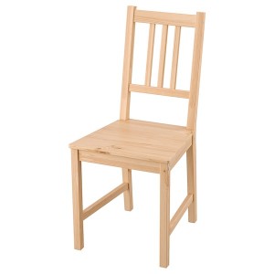 IKEA PINNTORP chair Light Brown Stained, Ikea Outlet | 1534VQXEP
