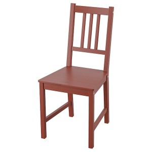 IKEA PINNTORP chair Red Stained, Ikea Outlet | 0651VIBWD