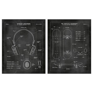 IKEA PJÄTTERYD picture, 15 ¾x19 ¾ in, 2 pack Blueprints, Ikea Outlet | 7903IYOGX
