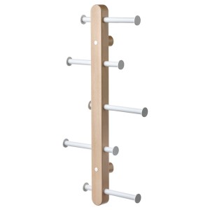 IKEA PLOGA vertical hook rack, 23 ½ in, Ikea Outlet | 2598PUITO