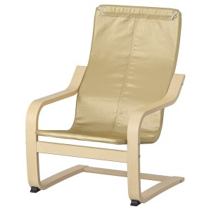 IKEA POÄNG children's armchair frame, birch veneer, Ikea Outlet | 4213PVJNF