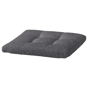 IKEA POÄNG ottoman cushion, 21 5/8x19 5/8 in Gunnared Dark Gray, Ikea Outlet | 3052FVIZB