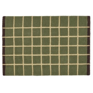 IKEA POSTKONTOR door mat, indoor, 2'0 inx2'11 in Green, Ikea Outlet | 2518CXLNG
