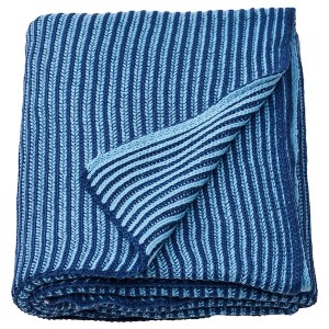 IKEA PRAKTFJÄRIL throw, 51x67 in Blue, Ikea Outlet | 4938OXEYU