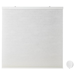 IKEA PRAKTLYSING cellular blind w hub kit, white, 34x76 3/4 in, Ikea Outlet | 3970YLKDN