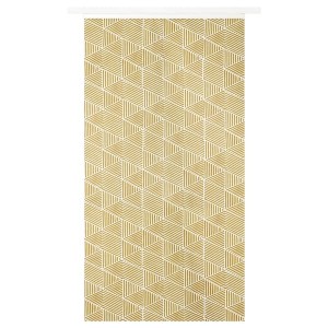 IKEA PRÄRIEOXALIS panel curtain, yellow, 24x118 in, Ikea Outlet | 9521MHIFK