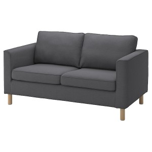 IKEA PÄRUP cover for loveseat Vissle Gray, Ikea Outlet | 6324TLMCU