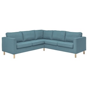 IKEA PÄRUP cover for sectional, 4-seat Fridtuna Dark Gray / Blue, Ikea Outlet | 7203SOQUI