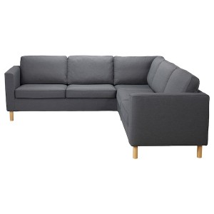 IKEA PÄRUP cover for sectional, Vissle gray Vissle Gray, Ikea Outlet | 4950VSZRM