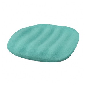 IKEA PYNTEN children´s seat pad for desk chair, turquoise, 13x12 ½ in, Ikea Outlet | 0125GXOJM