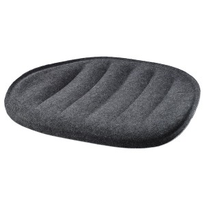 IKEA PYNTEN seat pad, 16 ¼x17 in Dark Gray, Ikea Outlet | 3856YIKEL