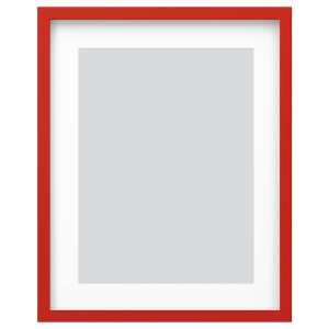 IKEA RÖDALM frame, 16x20 in Red, Ikea Outlet | 0479PBRCJ