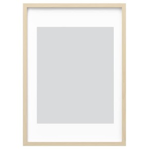 IKEA RÖDALM frame, 19 ¾x27 ½ in Birch Effect, Ikea Outlet | 8630DIPXE