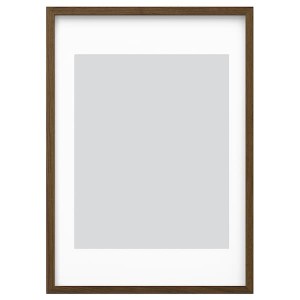 IKEA RÖDALM frame, 19 ¾x27 ½ in Walnut Effect, Ikea Outlet | 7586LBIHQ