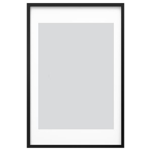 IKEA RÖDALM frame, 24x36 in Black, Ikea Outlet | 2406TKWYX