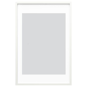 IKEA RÖDALM frame, 24x36 in White, Ikea Outlet | 5871DHOUT