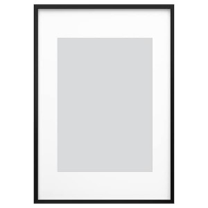 IKEA RÖDALM frame, 27 ½x39 ¼ in Black, Ikea Outlet | 8503CGWIB