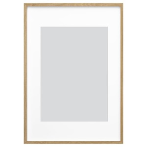 IKEA RÖDALM frame, 27 ½x39 ¼ in Oak Effect, Ikea Outlet | 0526GJAPT