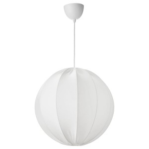 IKEA REGNSKUR / SUNNEBY pendant lamp, white, 20 in, Ikea Outlet | 5024XDMTS