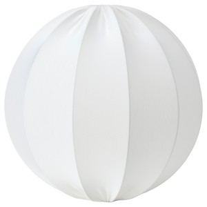 IKEA REGNSKUR pendant lamp shade, 20 in Round White, Ikea Outlet | 7256JXHRE