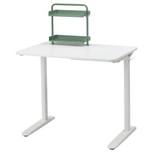 IKEA RELATERA desk combination, white, 35 3/8x23 5/8 in, Ikea Outlet | 9216LDXIU