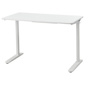 IKEA RELATERA desk, white, 46 1/8x23 5/8 in, Ikea Outlet | 9150CRYHF