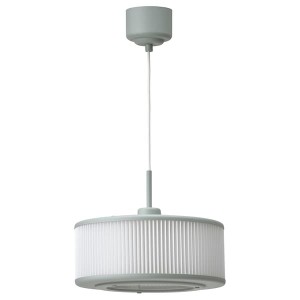 IKEA REMTÅNG pendant lamp, gray-green, 15 in, Ikea Outlet | 8714ZMSWX