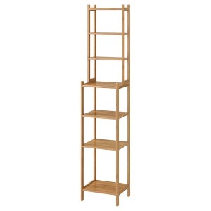 IKEA RÅGRUND Bamboo Shelf Unit - Popular & Practical, Ikea Outlet | 2471ODFWS
