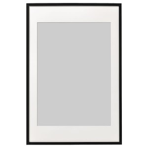 IKEA RIBBA frame, 24x35 ¾ in Black, Ikea Outlet | 3821QZCEF