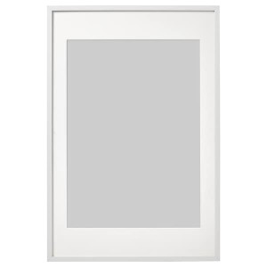 IKEA RIBBA frame, 24x35 ¾ in White, Ikea Outlet | 7594LOQPW