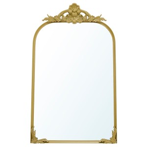 IKEA RÅMEBO mirror, gold, 24 3/4x35 3/8 in, Ikea Outlet | 7591RWNMI