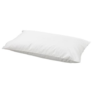 IKEA RÖNNVECKMAL pillowcase, King White, Ikea Outlet | 0894NVHWU