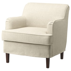 IKEA ROCKSJÖN cover for armchair Kilanda Light Beige, Ikea Outlet | 5640JBNTX