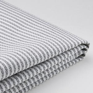 IKEA ROCKSJÖN cover for ottoman Klovsta Gray / White, Ikea Outlet | 1947VSIPW