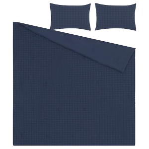 IKEA RÄVSTARR comforter set, Full/Queen Dark Blue, Ikea Outlet | 2970QDESN