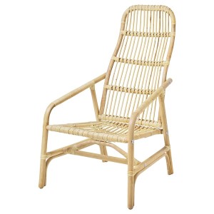 IKEA SALNÖ armchair Rattan, Ikea Outlet | 2074GROYX