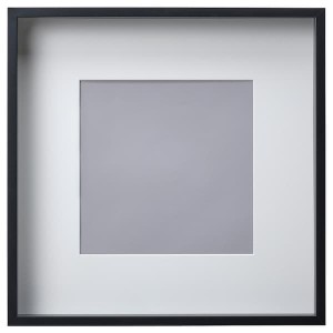 IKEA SANNAHED frame, 19 ¾x19 ¾ in Black, Ikea Outlet | 5467BSUIX