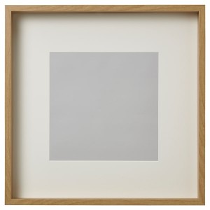 IKEA SANNAHED frame, 19 ¾x19 ¾ in Oak Effect, Ikea Outlet | 7329VRBXL