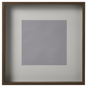 IKEA SANNAHED frame, 19 ¾x19 ¾ in Walnut Effect, Ikea Outlet | 4932NGXDH