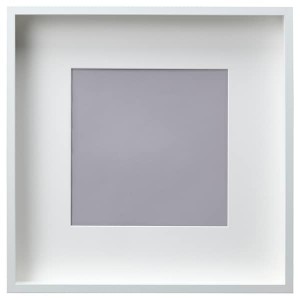 IKEA SANNAHED frame, 19 ¾x19 ¾ in White, Ikea Outlet | 3561YJNUC