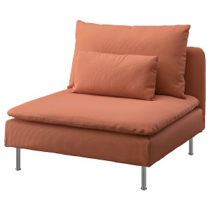 IKEA SÖDERHAMN 1-seat section Kelinge Rust, Ikea Outlet | 2075OBMLH