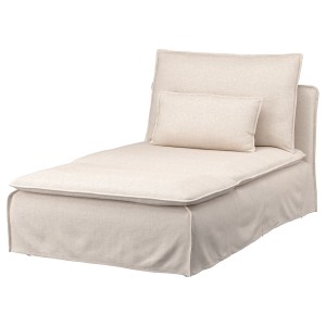 IKEA SÖDERHAMN Chaise cover Gransel Natural, Ikea Outlet | 8451VKQNS