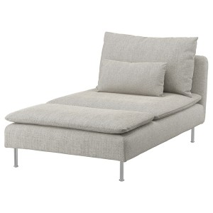 IKEA SÖDERHAMN Chaise cover Viarp Beige / Brown, Ikea Outlet | 2593VPZBH