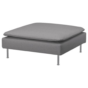IKEA SÖDERHAMN ottoman Tonerud Gray, Ikea Outlet | 6158GLRAO