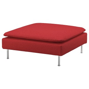 IKEA SÖDERHAMN ottoman Tonerud Red, Ikea Outlet | 1075LENGM