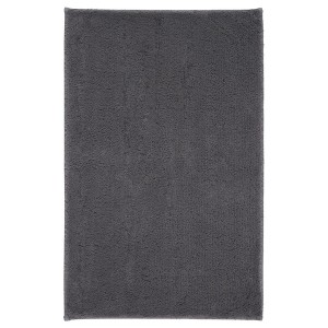 IKEA SÖDERSJÖN bath mat, 20x31 in Dark Gray, Ikea Outlet | 1490ERQSC