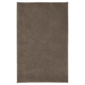 IKEA SÖDERSJÖN bath mat, 20x31 in Gray / Brown, Ikea Outlet | 4162BNDQU