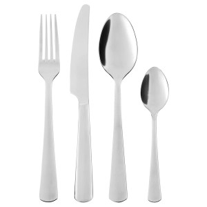 IKEA SEDLIG 20-piece flatware set, stainless steel, Ikea Outlet | 0748BRZKV